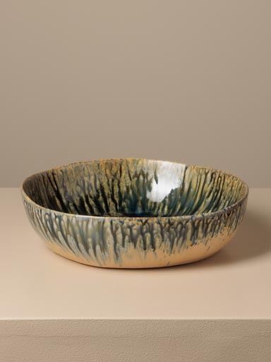 30cm blue bowl Intense