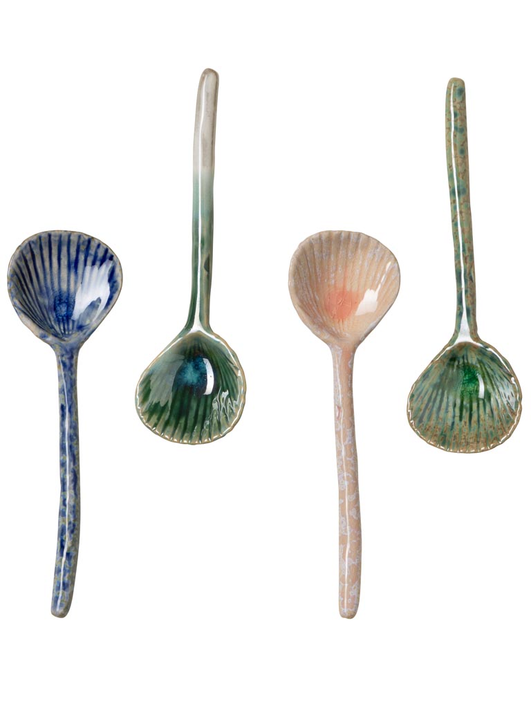 S/4 cuillères Coquillages - 2