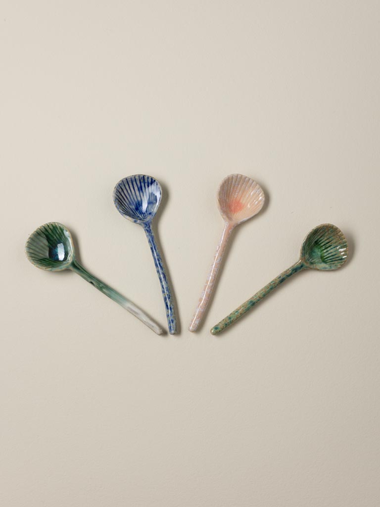 S/4 cuillères Coquillages - 4