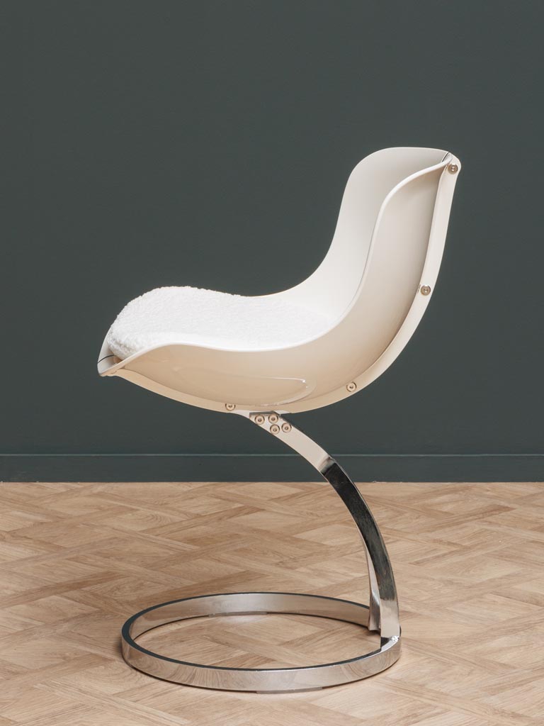 Chair Moonraker white cushion - 5