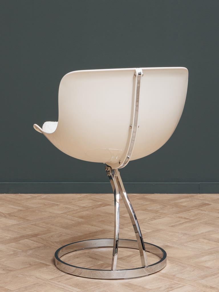 Chair Moonraker white cushion - 4