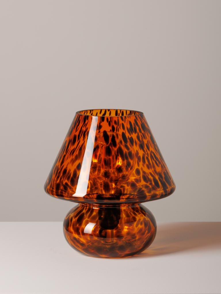 Small table lamp Amber dapple - 1