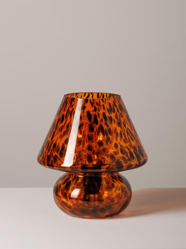 Small table lamp Amber dapple