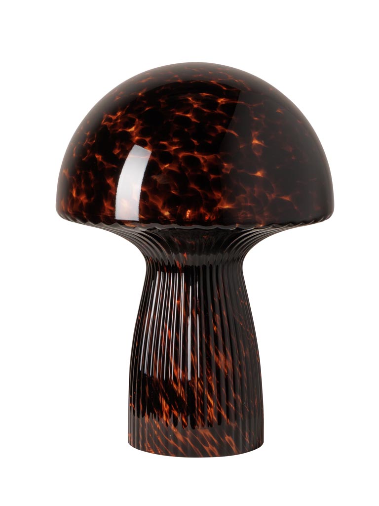 Large table lamp Amber mushroom - 2
