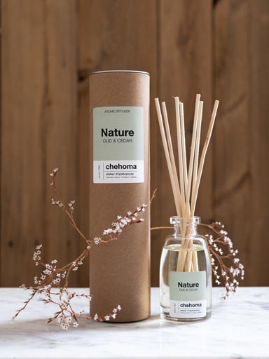 Diffuseur de parfum NATURE- Oud & cedar