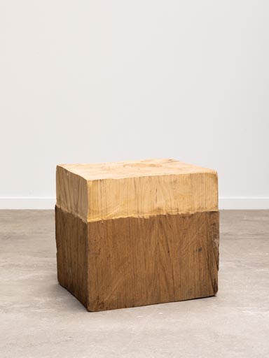 Tabouret bois massif Bicok