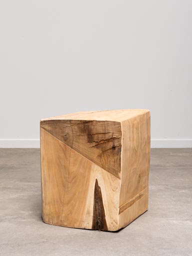 Tabouret bois massif Fenta