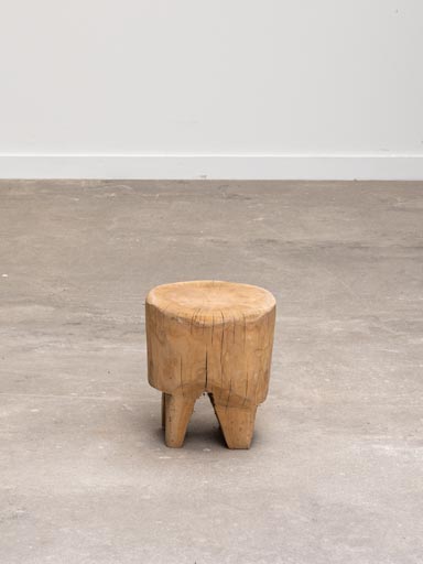 Tabouret bois massif Tetra