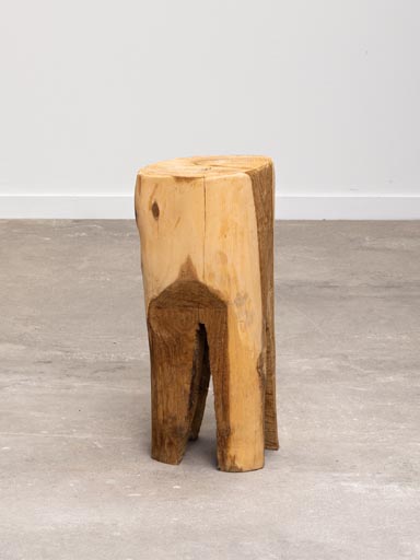 Tabouret bois massif Mara