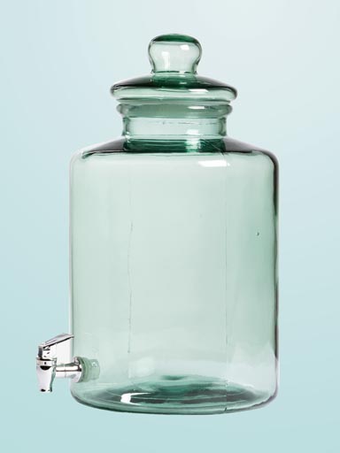 Beverage server 12L recycled glass