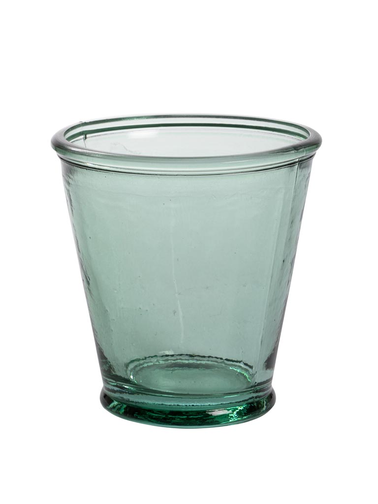 Green recycled glass tumbler 220CC - 2