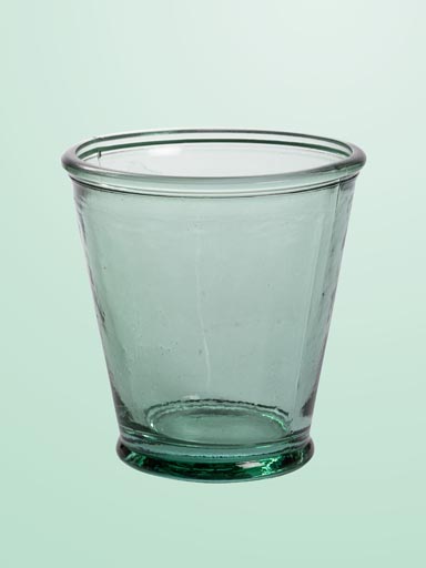 Green recycled glass tumbler 220CC