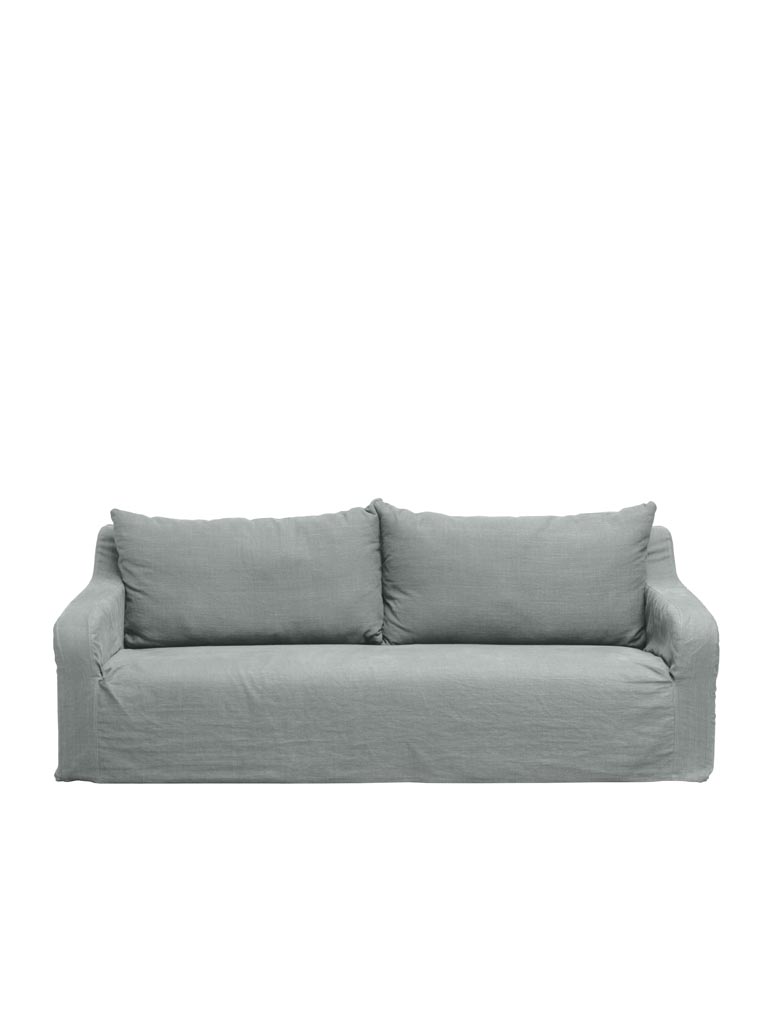 Sofa 3 seaters cold grey Turia - 2
