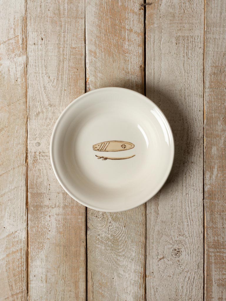 Assiette profonde SURF vintage Lapique - 1