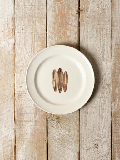 Petite assiette SURF vintage Lapique