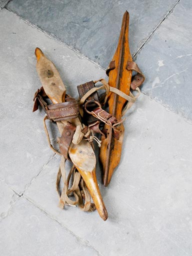 Vieux patin a glace